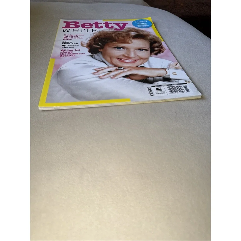 Betty White Closer Collector's Edition Magazine‎ 2018 Hollywood legend Collector